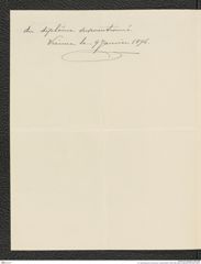 k.k. naturhistorisches Hofmuseum, Intendanzakten 1885-1896 (Hauer), Aktenzahl Z.96/1894, Seite 2